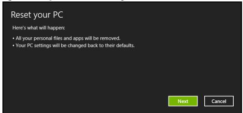 ACER ASPIRE V3-771G-32344G75MAKK - Atidaromas langasKompiuterio atstatymas - 1