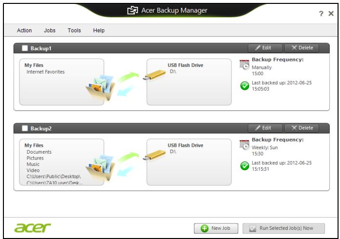 ACER ASPIRE V3-771G-32344G75MAKK - "Acer Backup Manager" - 4