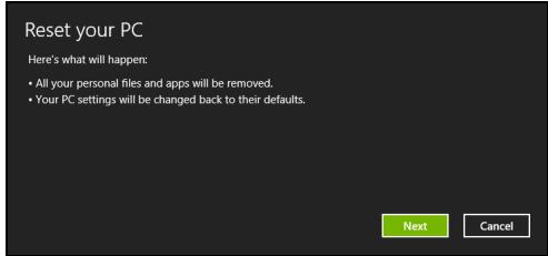 ACER ASPIRE V3-771G3316G1TMAKK,  ASPIRE V3-771G-32324G1TMAKK,  ASPIRE V3-771G-32326G1TMAII,  ASPIRE V3-771G-32344G75MAKK,  ASPIRE V3-771G-33126G75MAKK,  ASPIRE V3-771G-53218G1.5TMAII,  ASPIRE V3-771G-53238G1TMAII,  ASPIRE V3-77 - Számítógep ujraindítása biztonsági masolatról - 2