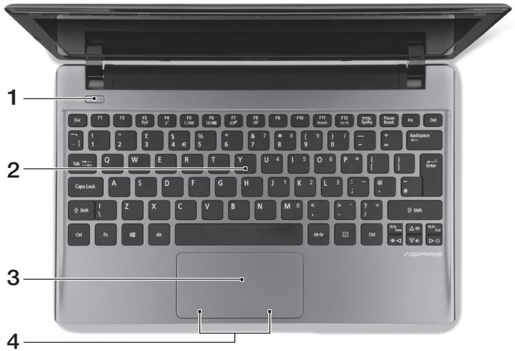 ACER ASPIRE V5-131 - Skats no priekspuses - 2