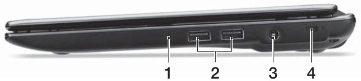 ACER ASPIRE V5-131 - Vedere din dreapta - 1