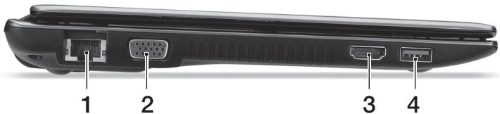 ACER ASPIRE V5-131 - Left view - 1