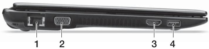 ACER ASPIRE V5-131 - Pohled zleva - 1