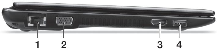 ACER ASPIRE V5-131 - Vista esquerda - 1