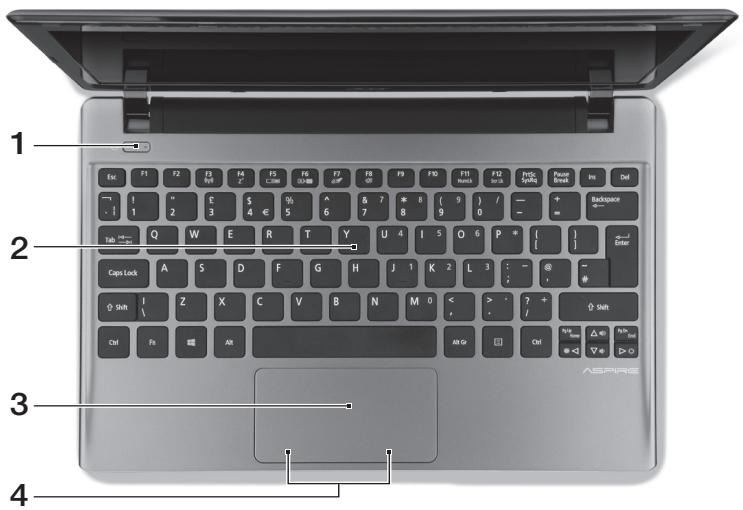 ACER ASPIRE V5-131 - Vaizdas iš priekio - 2