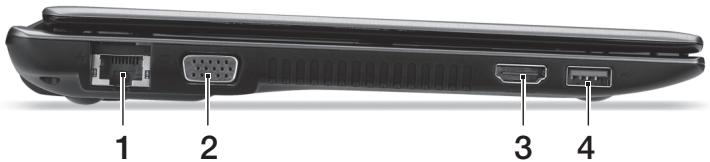 ACER ASPIRE V5-131 - Vue gauche - 1