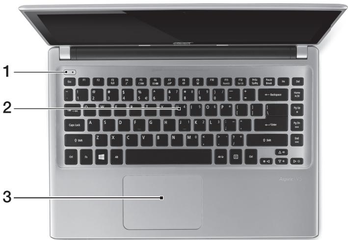 ACER ASPIRE V5-431P - Vuedeclavier - 1