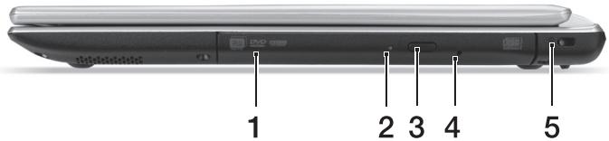 ACER ASPIRE V5-431P - Pogled z desne - 1