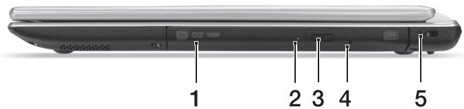 ACER ASPIRE V5-431P - 右视图 - 1