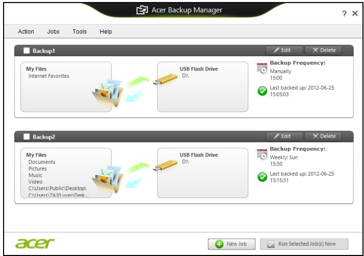 ACER ASPIRE V5-571PG-53334G75MAK - Eigene Sicherungsprofile startennot sure about translation of this string. - 1