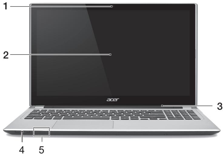 ACER ASPIRE V5-571PG-53334G75MAK - Vedere ecran - 1