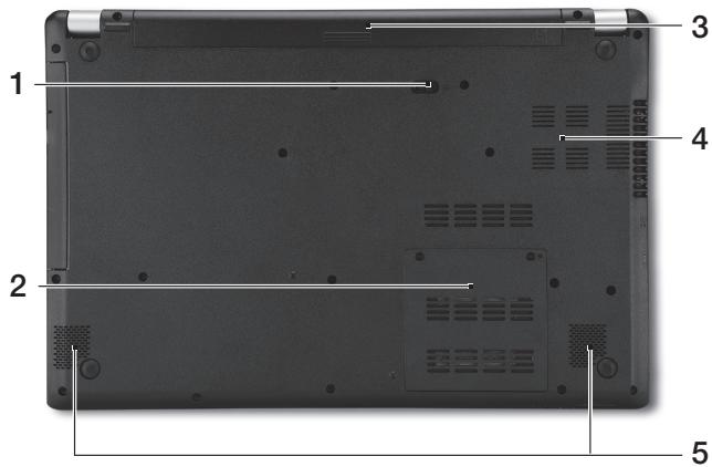 ACER ASPIRE V5-571PG-53334G75MAK - Alulnézet - 1