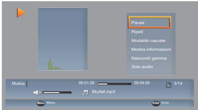 HAIER LE32F6000T - Modalità musica - 1