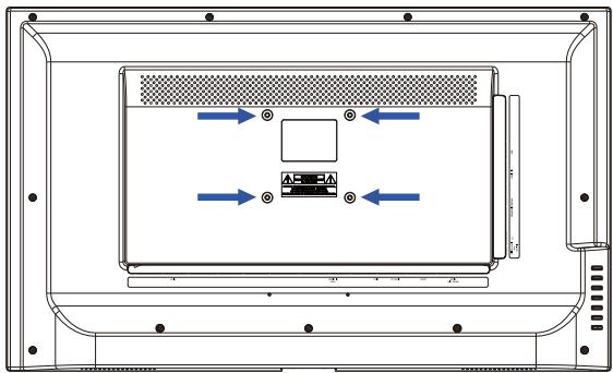 HAIER LE32F6000T - Wandsteun monteren - 1