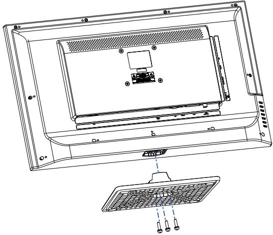 HAIER LE32F6000T - Instalación del soporte - 1