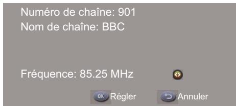 HAIER LE32F6000T - Rég. fin chaînes analog. - 1