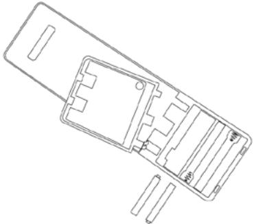 HAIER LE32F6000T - Instalacja baterii - 2