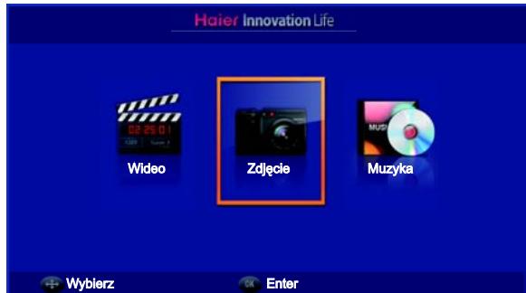 HAIER LE32F6000T - Korzystanie z odtwarzacza USB: - 2