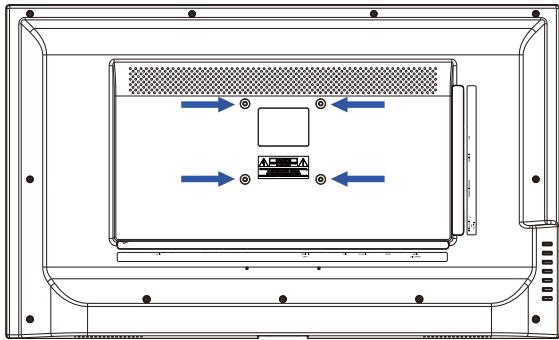 HAIER LE32F6000T - Montage der Wandhalterung - 1
