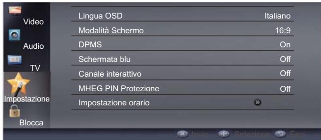 HAIER LE32F6000T - Regolazione delle impostazioni del teilevisore - 1