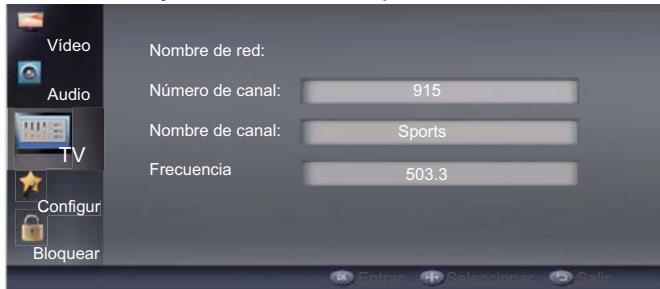 HAIER LE32F6000T - ■ Editor canales - 1