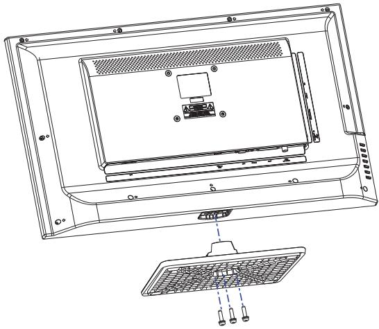 HAIER LE32F6000T - Installing the Stand - 1