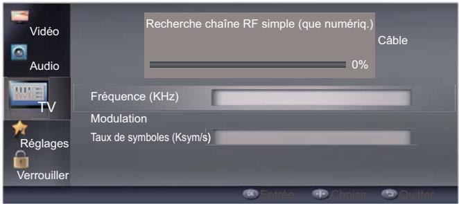HAIER LE32F6000T - Recherche analogue manuelle - 3
