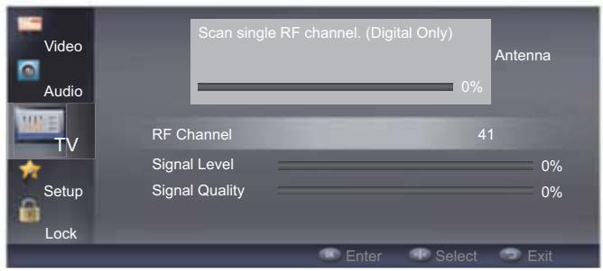 HAIER LE32F6000T - Single RF Scan (Digital channel only) - 1