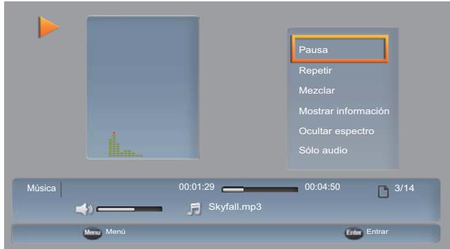 HAIER LE32F6000T - Modo Music - 1