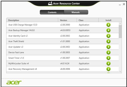 ACER ICONIA W510-27602G06ASS - Neuinstallation von Treibern und Applikationen - 3