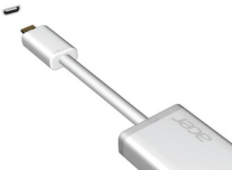 ACER ICONIA W510-27602G06ASS - HDMI Micro - 1