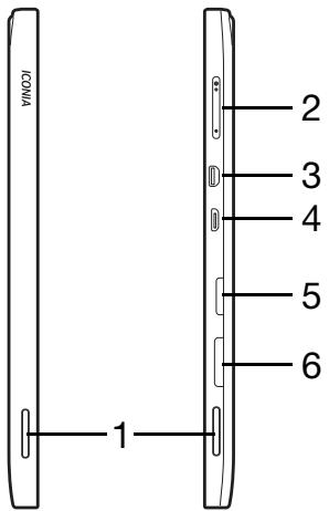 ACER ICONIA W510-27602G06ASS - 上視圖 - 5