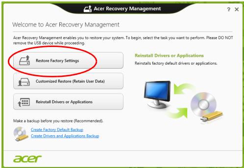 ACER ICONIA W510-27602G06ASS - Récupérer depuis Windows - 2