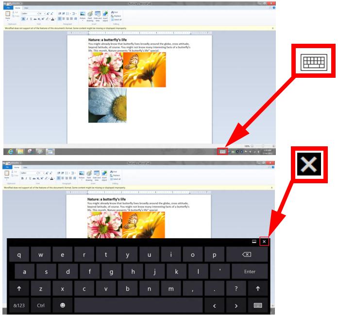 ACER ICONIA W510-27602G06ASS - klávesnice (Virtual Keyboard) - 1