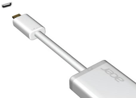ACER ICONIA W510-27602G06ASS - HDMI MIKRO - 1