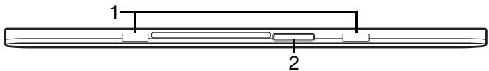 ACER ICONIA W510-27602G06ASS - Tampak atas - 2