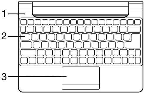 ACER ICONIA W510-27602G06ASS - Pohled shora - 1
