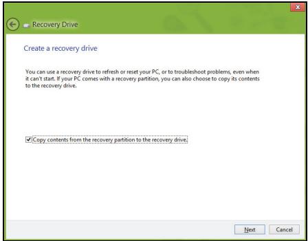 ACER ICONIA W510-27602G06ASS - Acer Recovery Management - 6