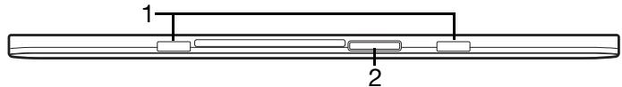 ACER ICONIA W510-27602G06ASS - Top view - 2