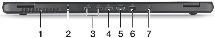 ACER ASPIRE M3-580G - Rückseite - 1