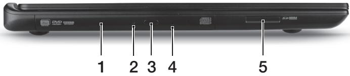 ACER ASPIRE M3-580G - 左視圖 - 1