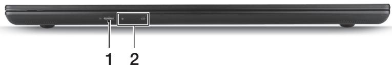 ACER ASPIRE M3-580G - 前视图 - 1