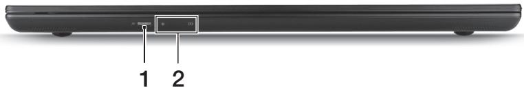 ACER ASPIRE M3-580G - Vista frontal - 1