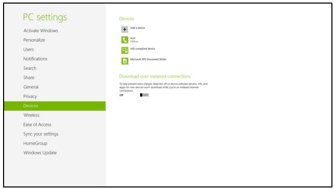 ACER ASPIRE V3-771G-73638G1TMAII - Napsauta laitetta oikeanpuoleisella painikkeella ja valitse Lisatoiminnot > Kytke toimintoikkunaan. - 1