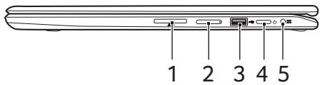 ACER ASPIRE R5-471T - Vue droite - 1