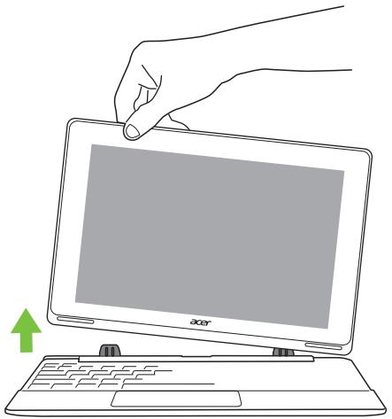 ACER SW5-014P - Fixer et détacher le clavier - 2