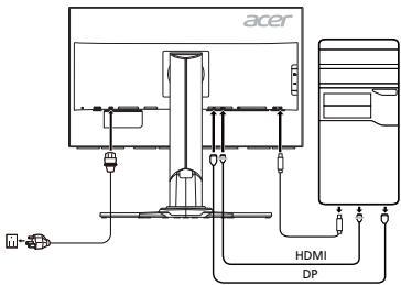 ACER XB271HK - Panduan Praktis Monitor LCD Acer (QSG) - 1
