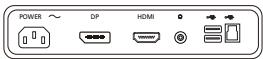 ACER XB271HU - Controles externos - 2