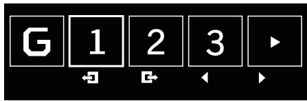 ACER XB271HU - Turning Game mode on or off - 2