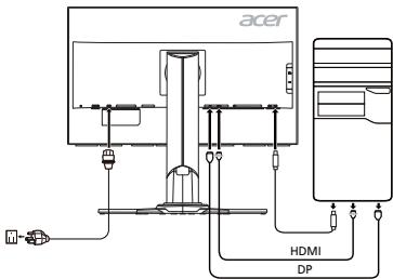 ACER XB271HU - Panduan Praktis Monitor LCD Acer (QSG) - 1